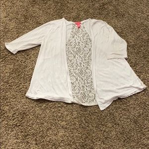 Women’s Lacey back cardigan